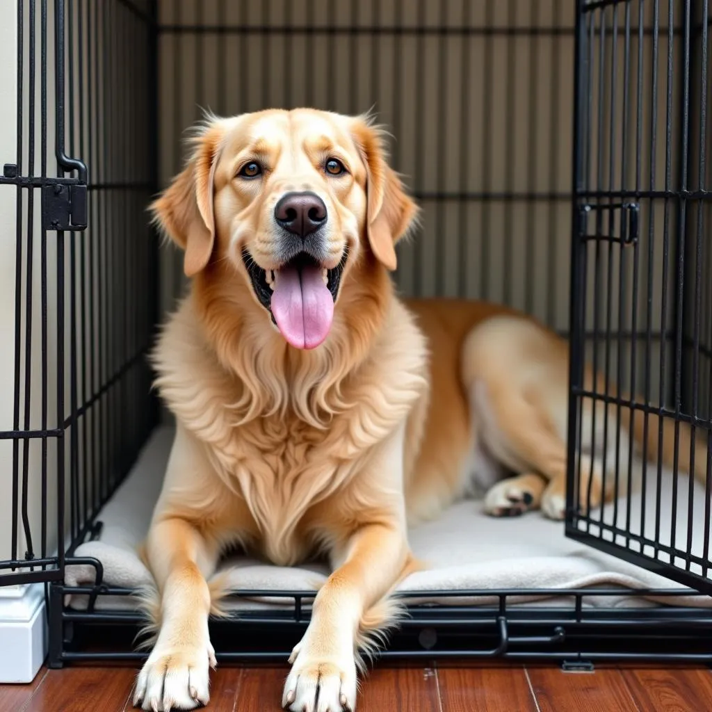 Dog Crate for Golden Retriever