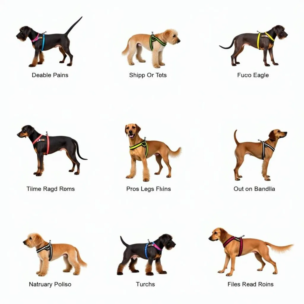 Types of Eagles Dog Harnesses