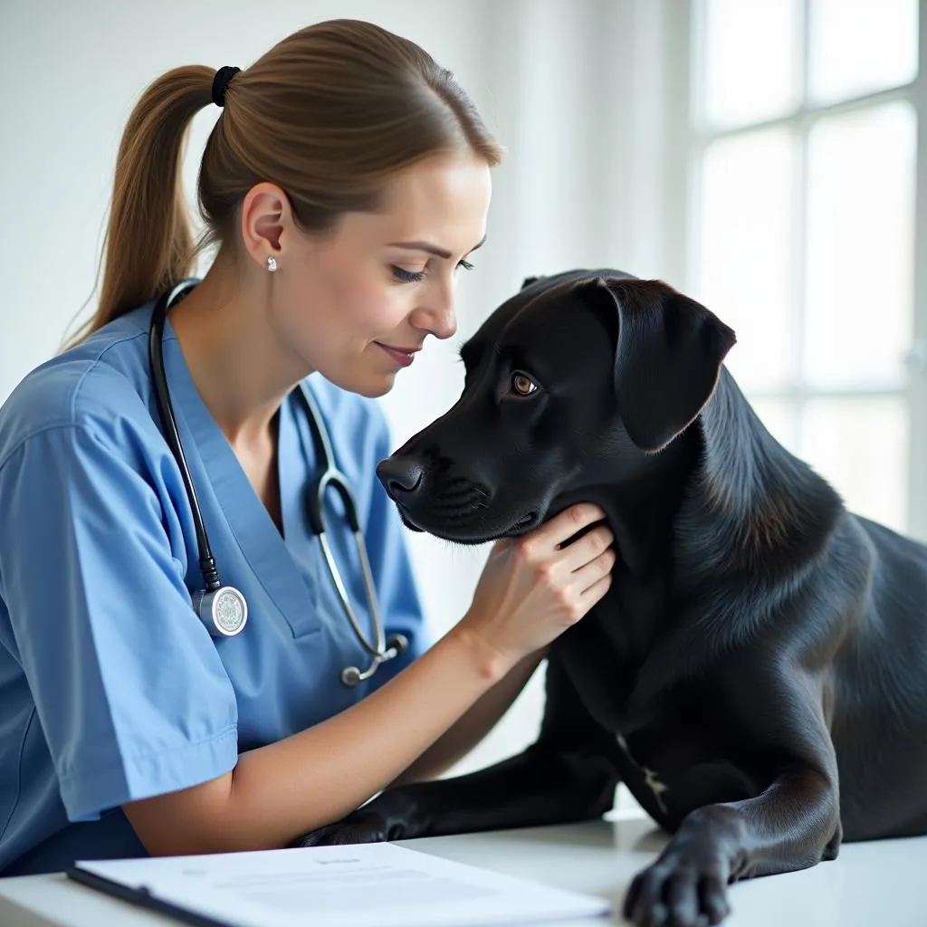 Ebony Dog Health Checkup: Ensuring Optimal Well-being