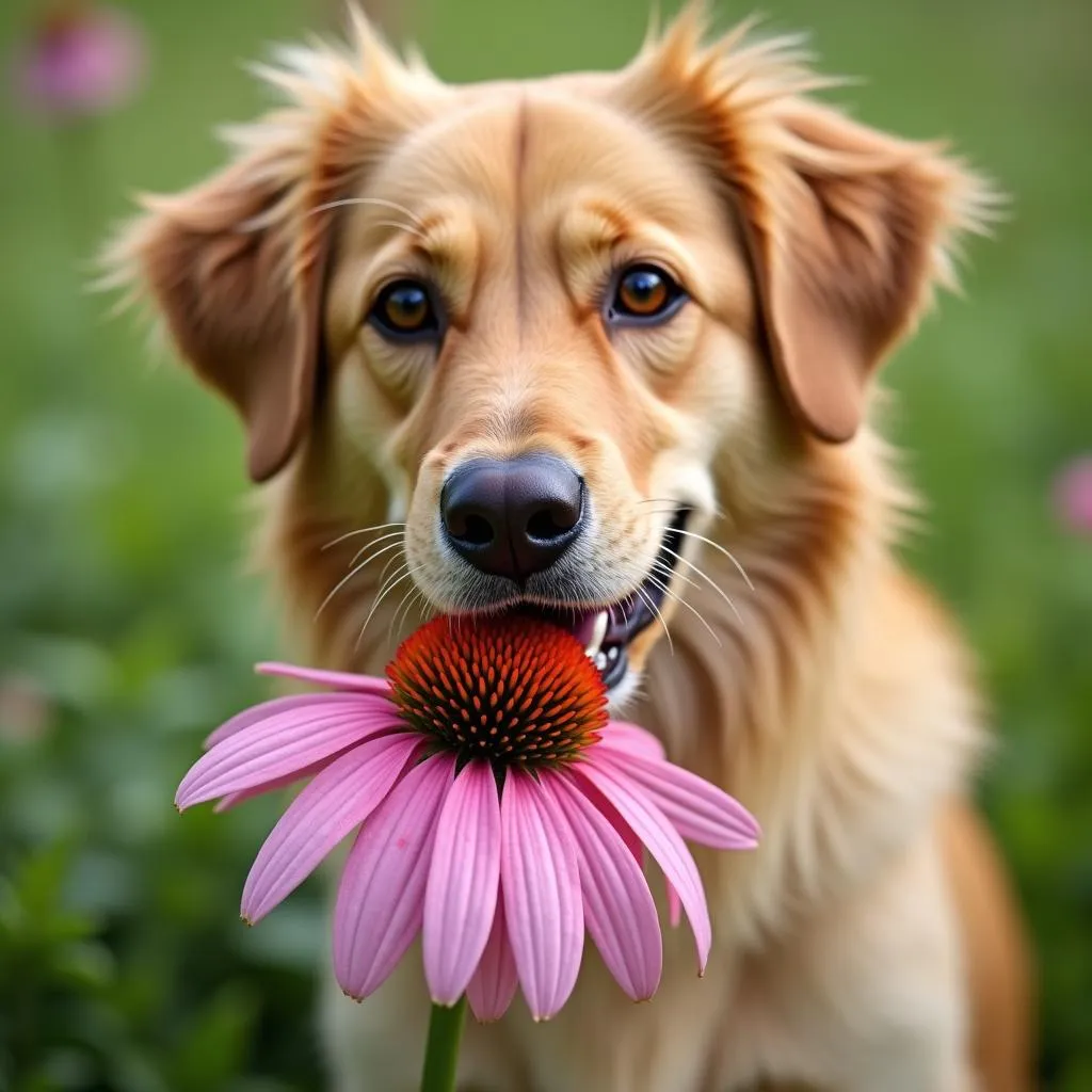 Echinacea for dog allergies