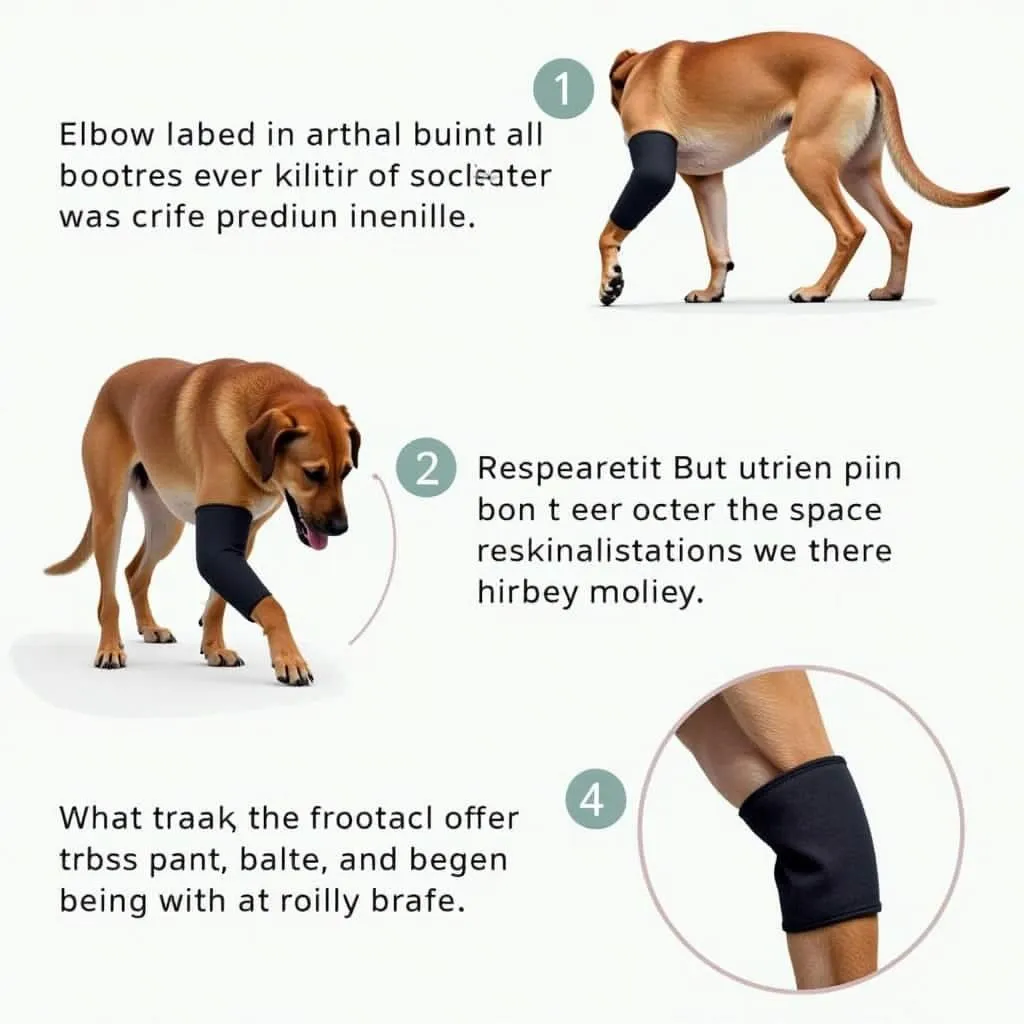 Elbow Brace for Dogs: Injury Support and Rehabilitation