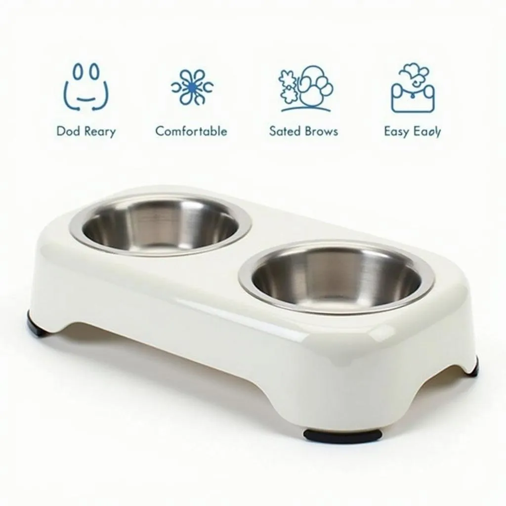 Single elevated dog bowls for small dogs: A comfortable and convenient feeding solution for small dog breeds