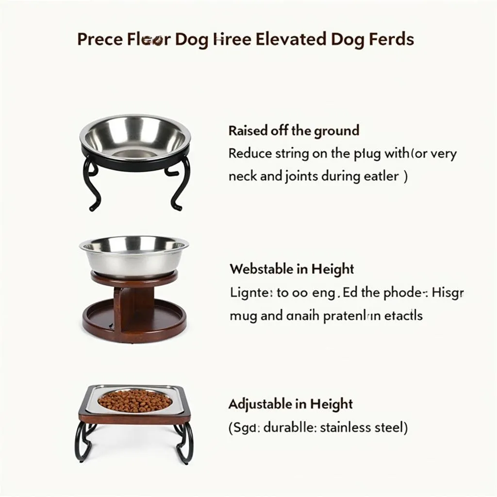 Elevated Dog Feeder for Large Breed Dogs