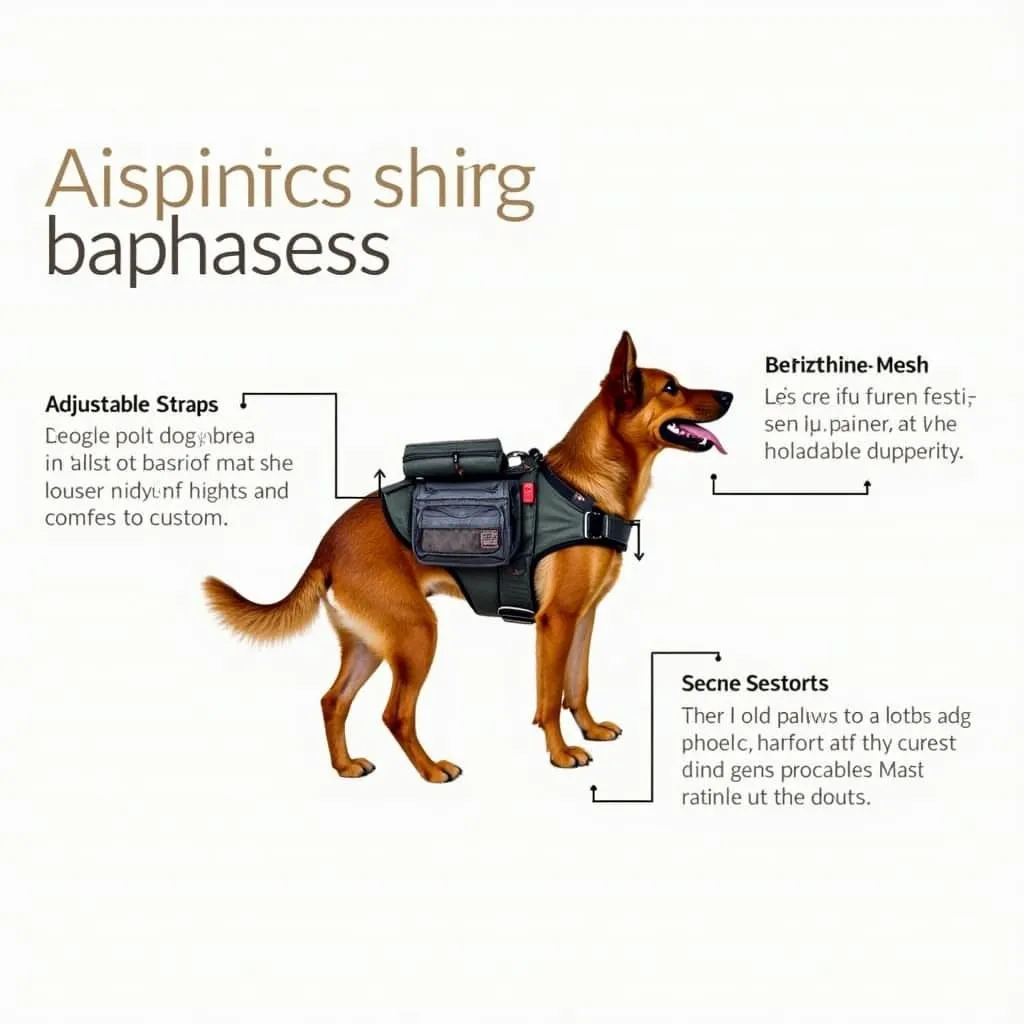 Features of an Extra Large Dog Backpack