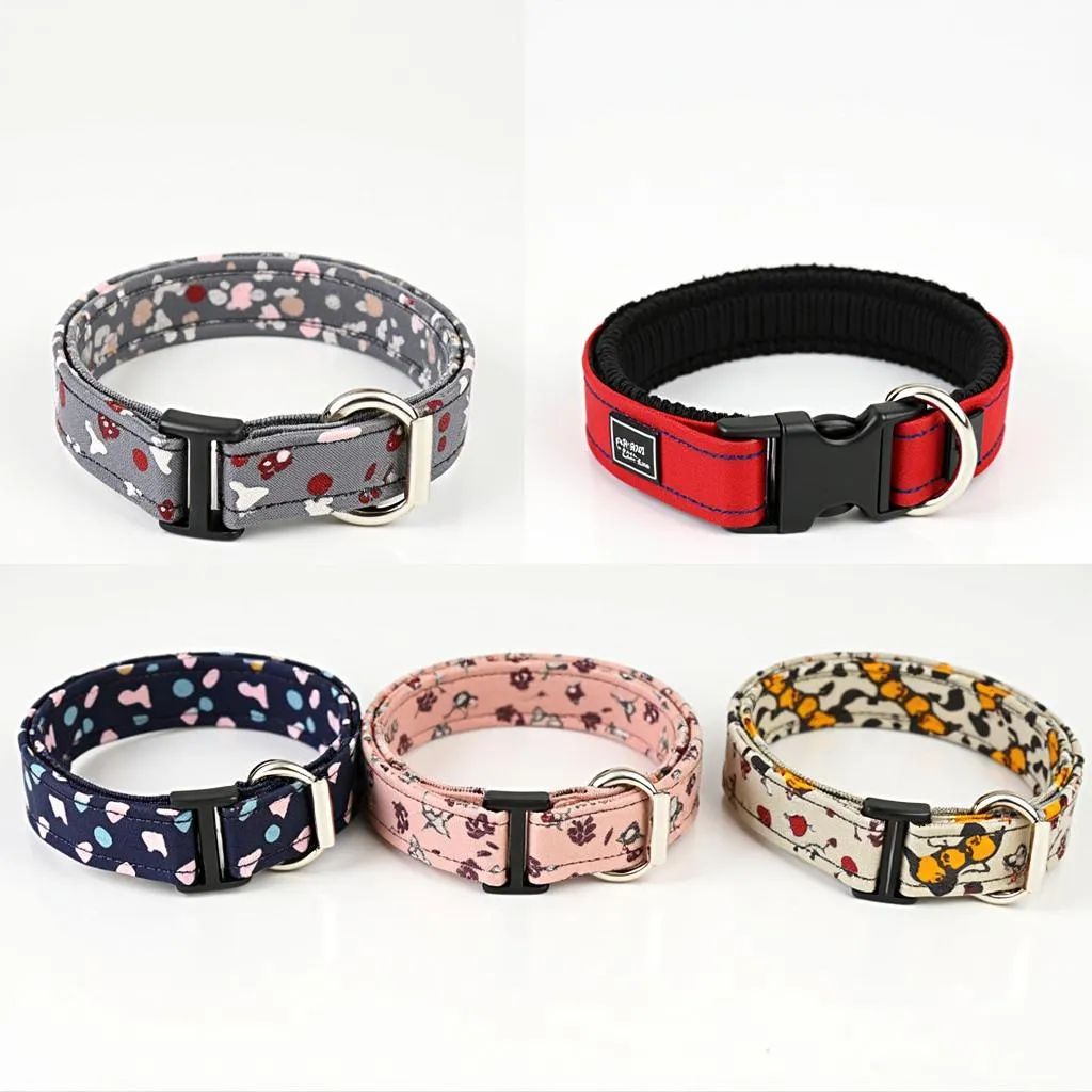 Fabric Dog Collars for Border Collies: Soft and Comfortable