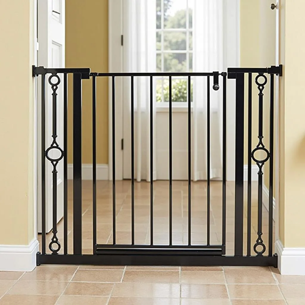 Fancy Dog Gate for Large Dogs