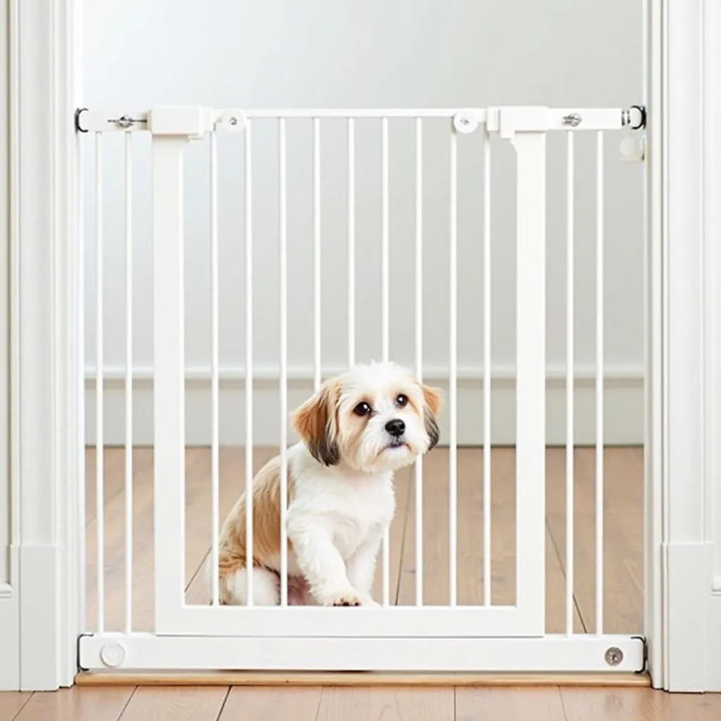 Fancy Dog Gate for Small Dogs