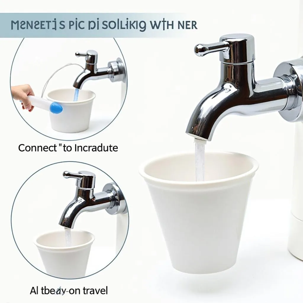 Faucet Dog Waterer for Traveling with Your Pet