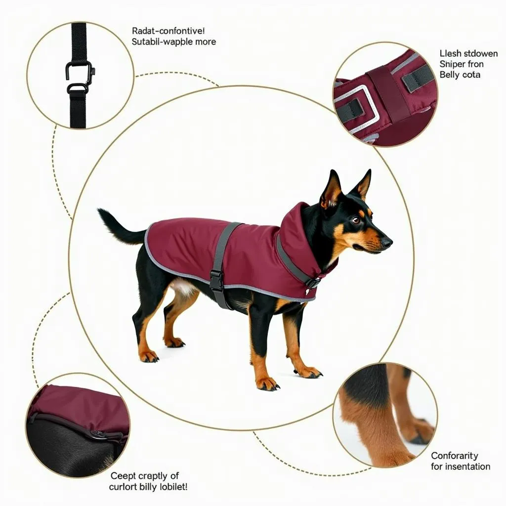 Choosing the right winter coat for your female dog