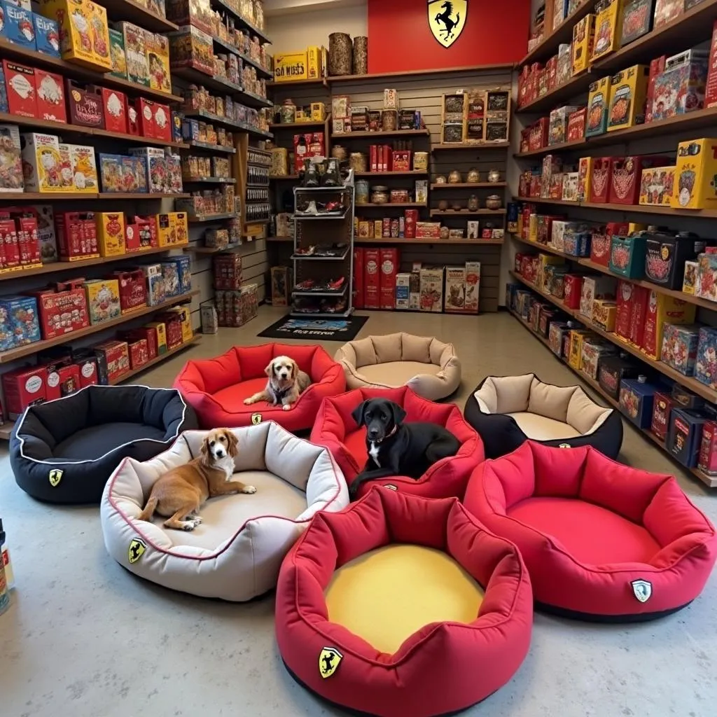 Ferrari Dog Bed: Hanoi Pet Store