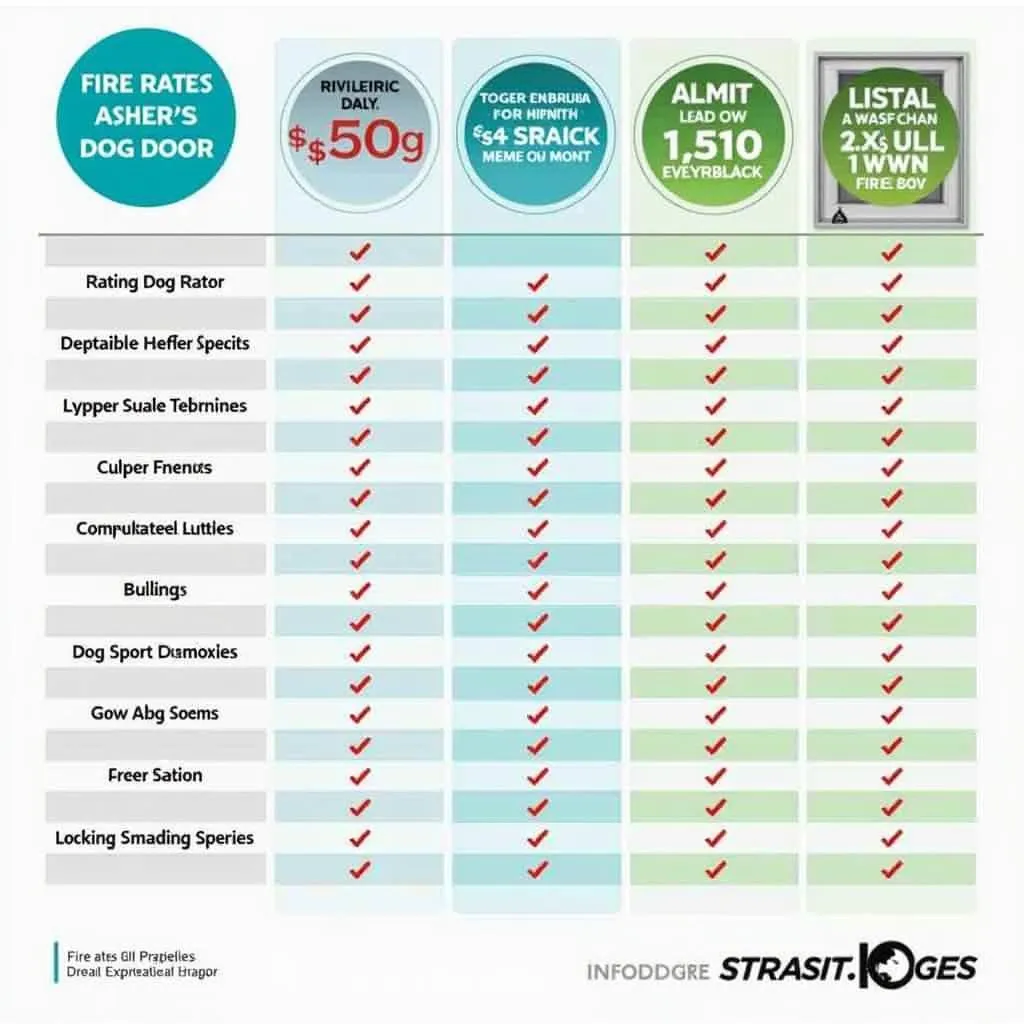 Comparing Different Fire-Rated Dog Doors based on Price and Features