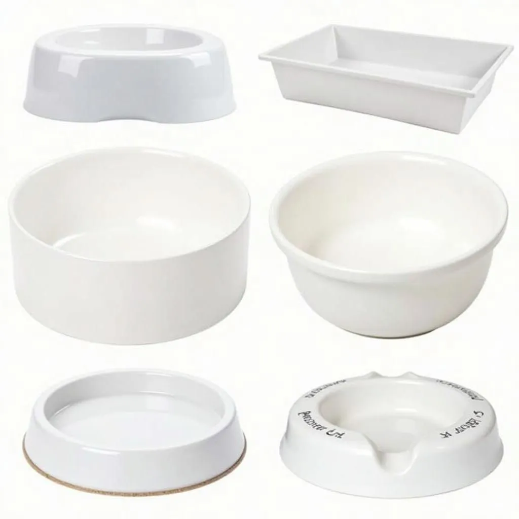 Different Types of Flat Face Dog Bowls: Wide, Shallow, and Elevated Designs