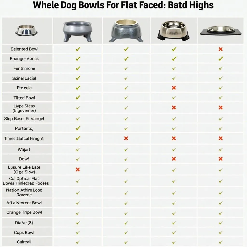 Flat-faced Dog Bowls Comparison