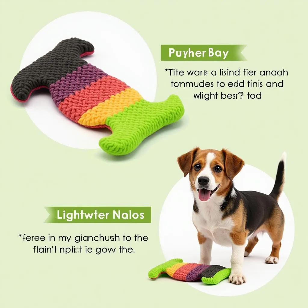 Flattie Dog Toy for Small Breeds