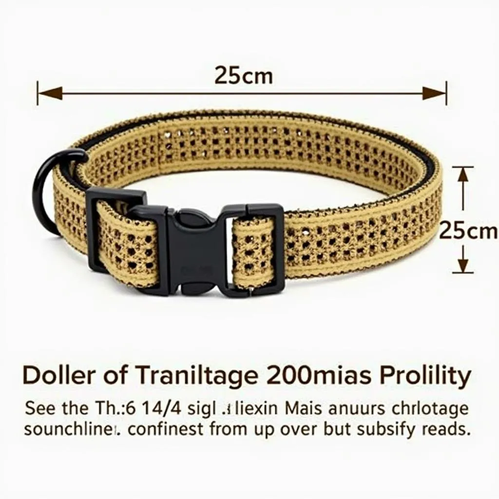 Flexible dog collar for large breeds