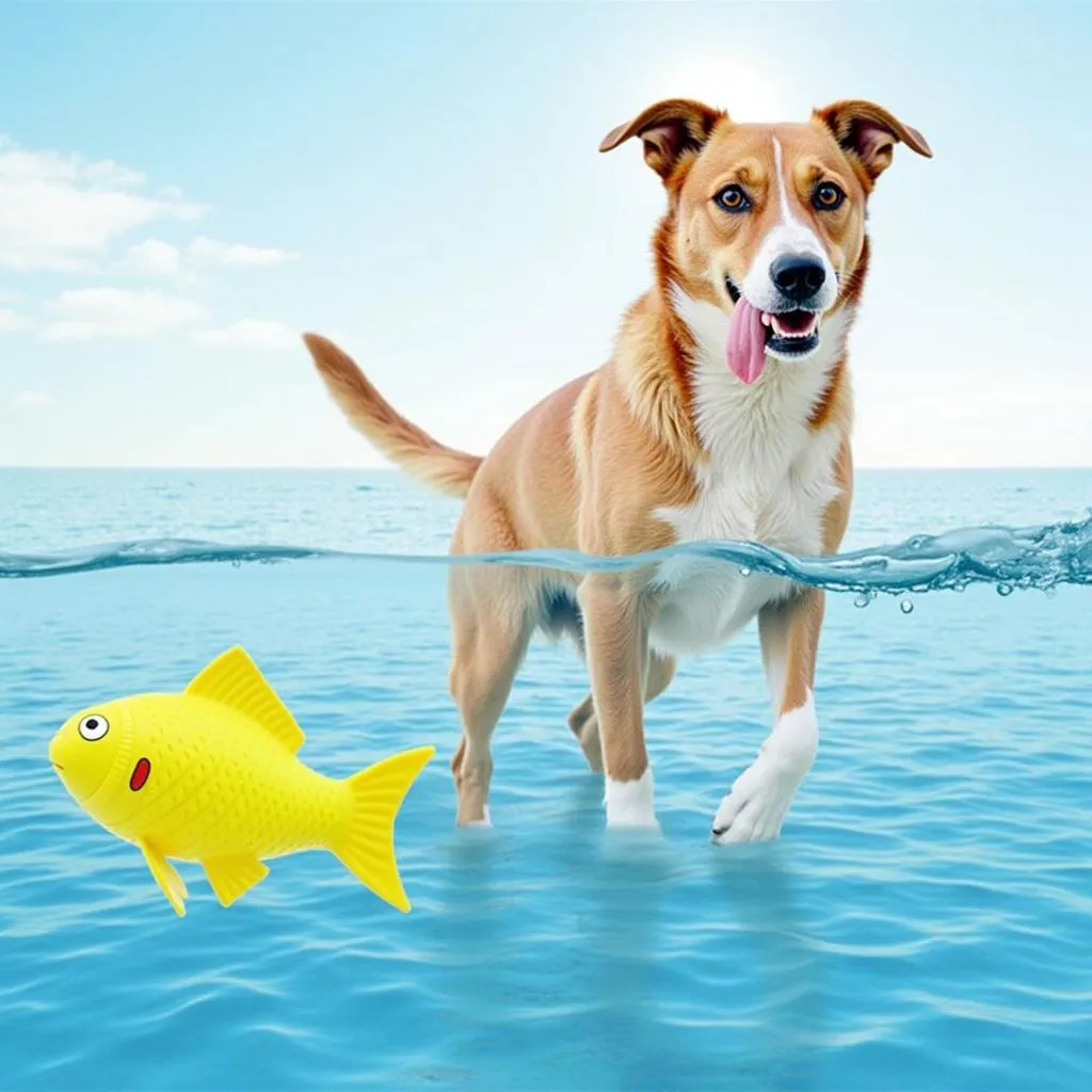 Floating Fish Toy for Dogs