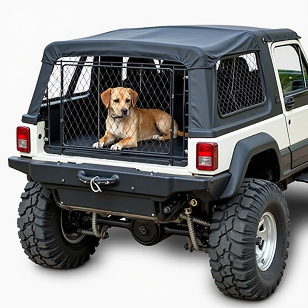 Four Wheeler Dog Box Safety