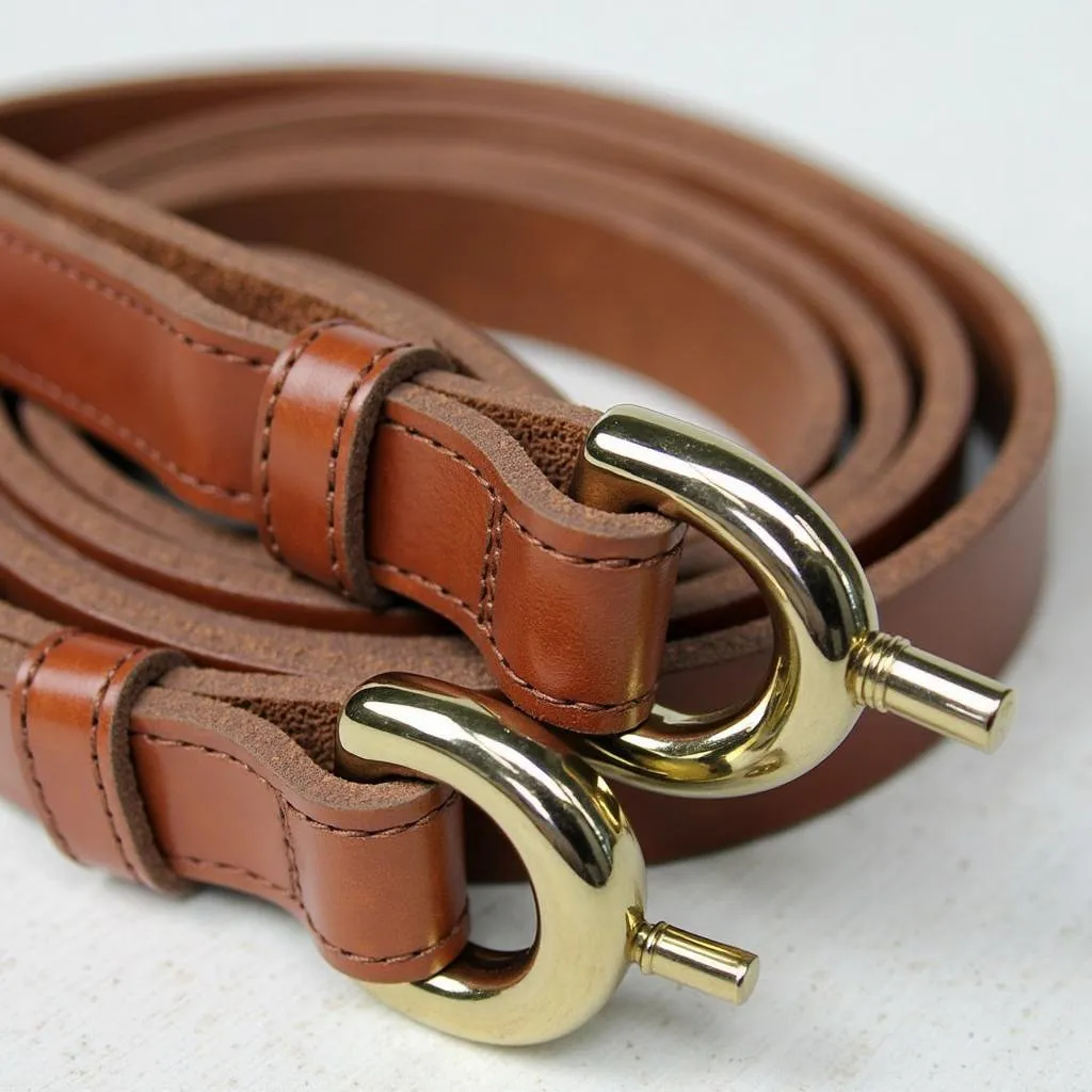 Full Grain Leather Dog Show Leads: Durability and Elegance