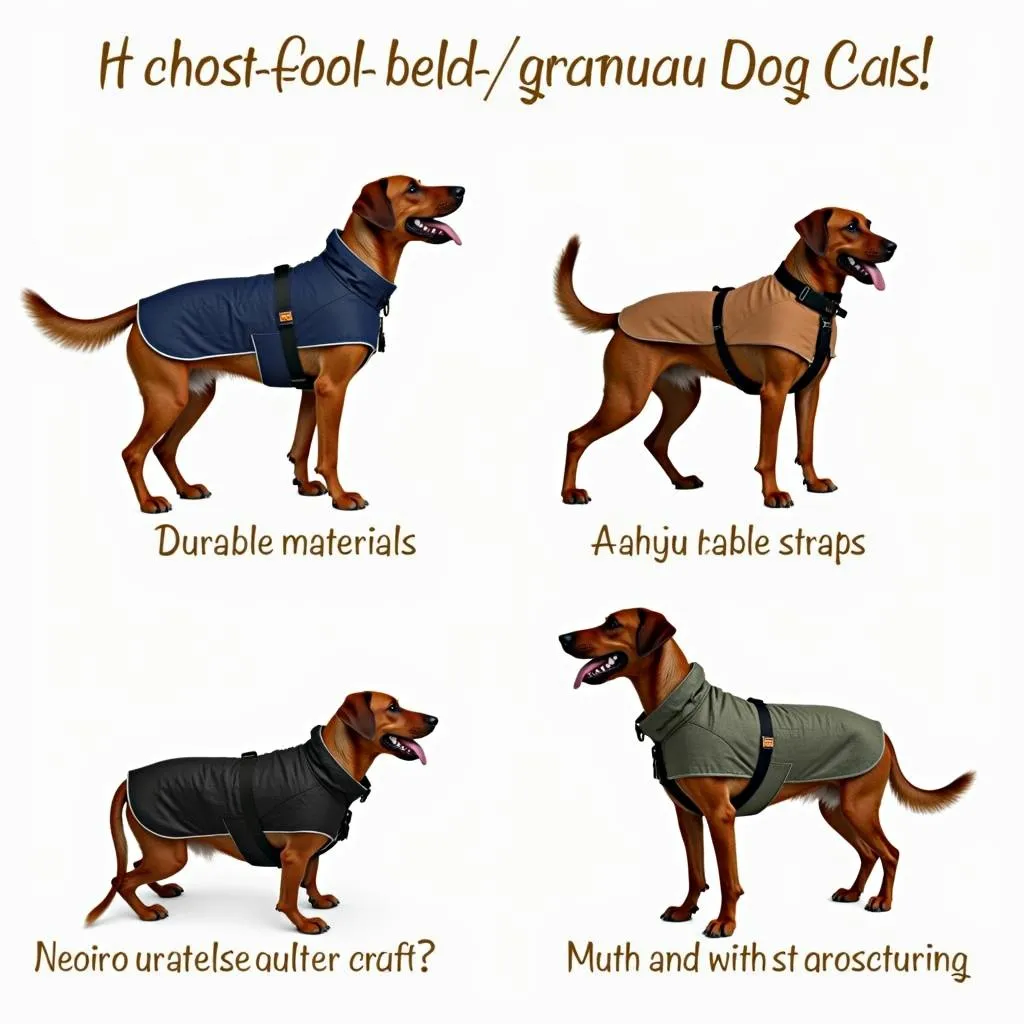 Warm Dog Coats for Giant Breeds