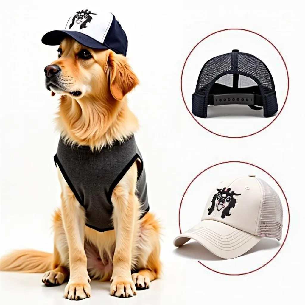 Golden Retriever Baseball Cap