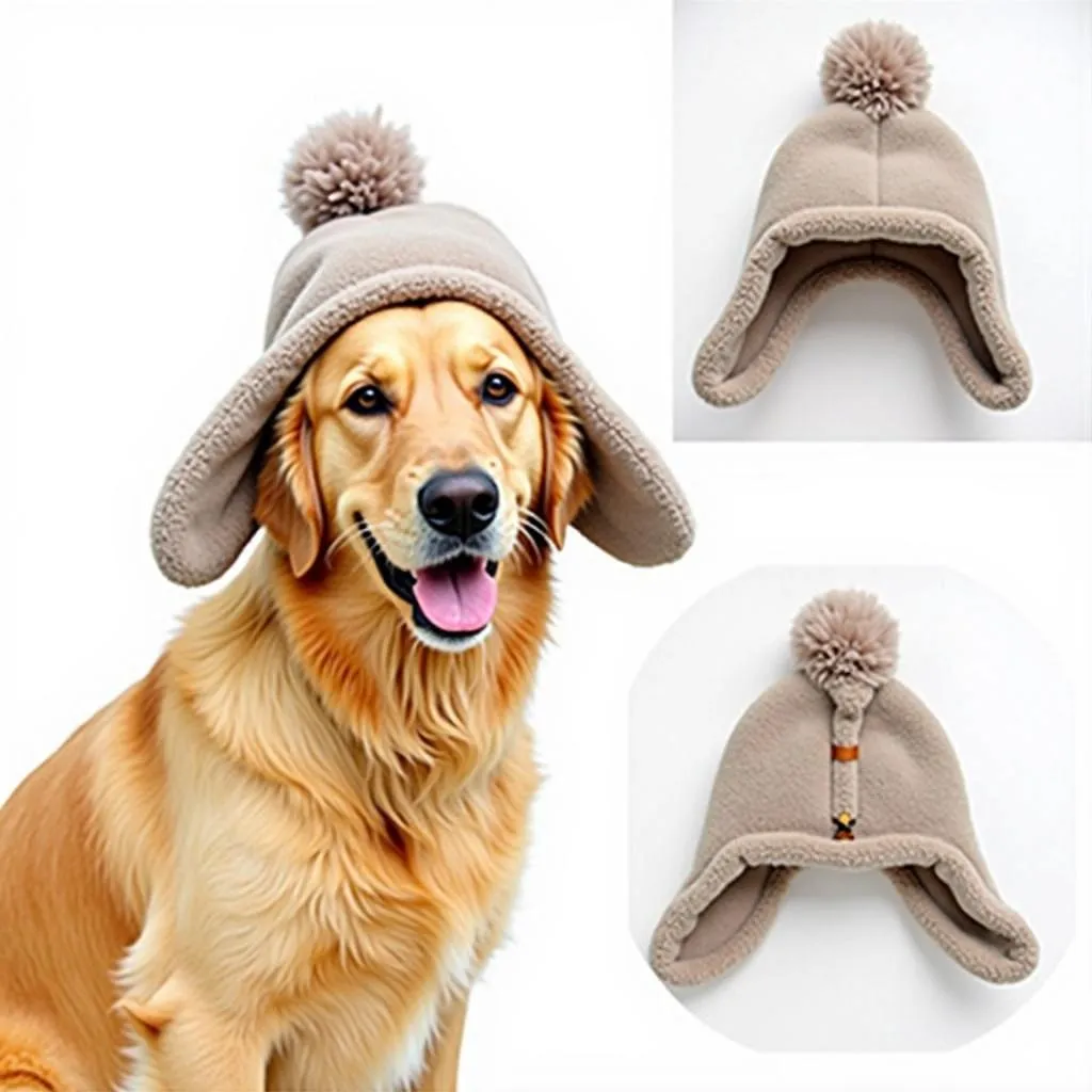 Golden Retriever Winter Hat