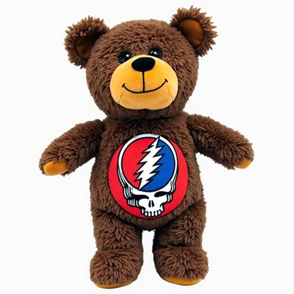 Grateful Dead Dancing Bear Dog Toy