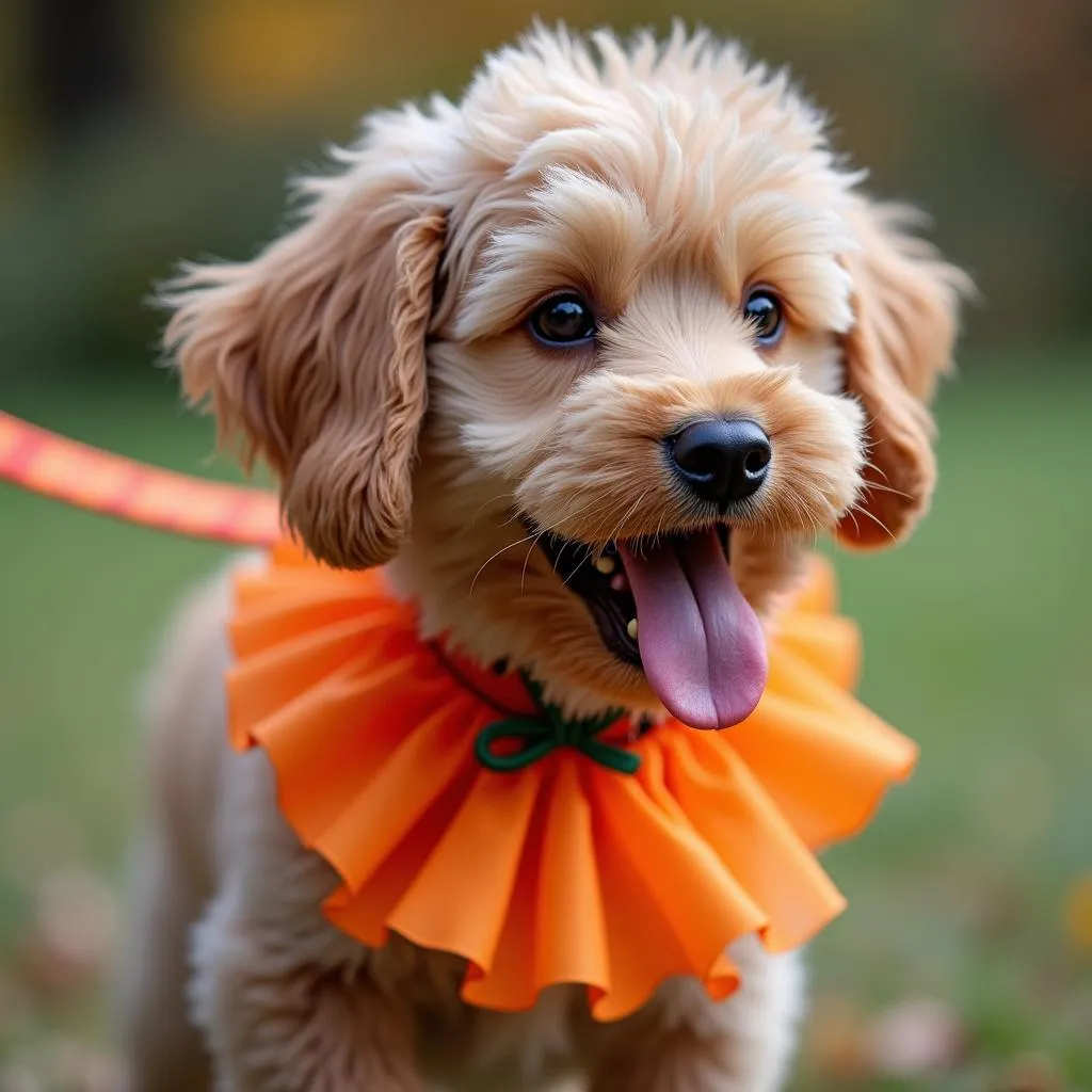 Halloween Dog Collar and Leash Set