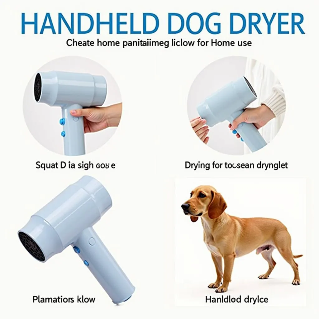 Handheld Dog Dryer