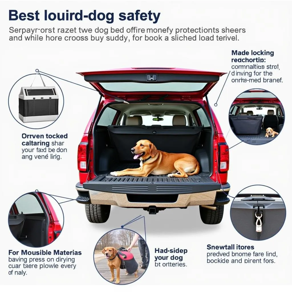 Hard-Sided Truck Bed Dog Carrier for Safe and Secure Travel