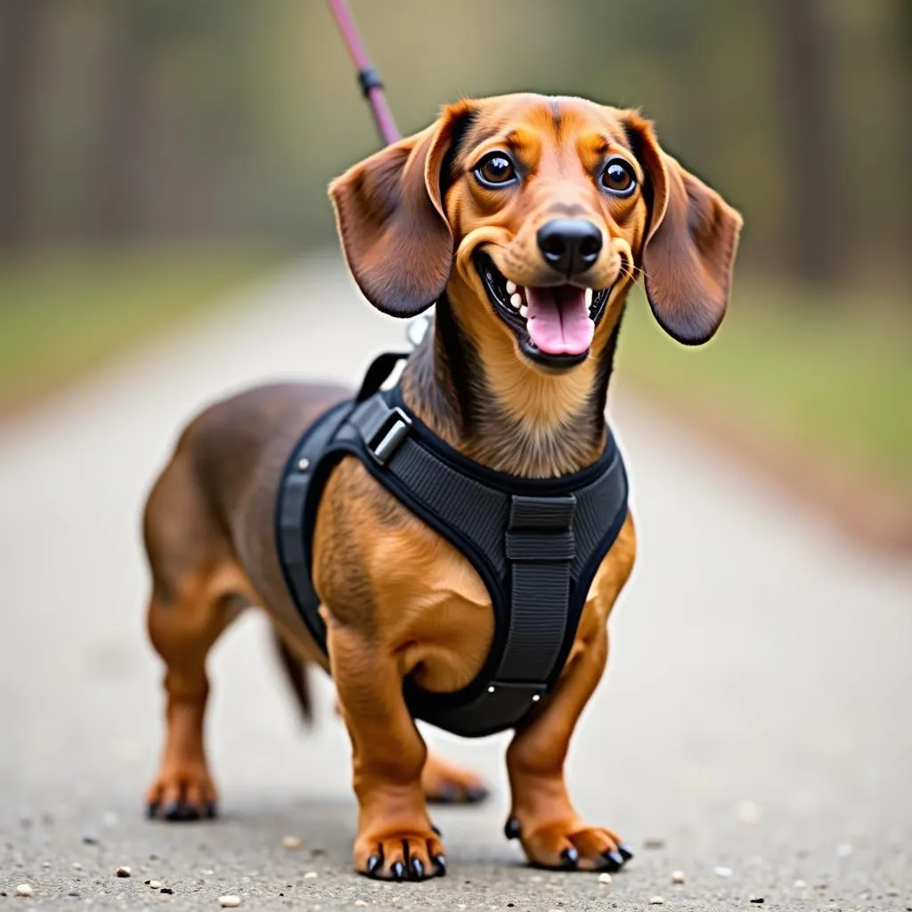 Harness for Miniature Dachshund: Safe and Stylish