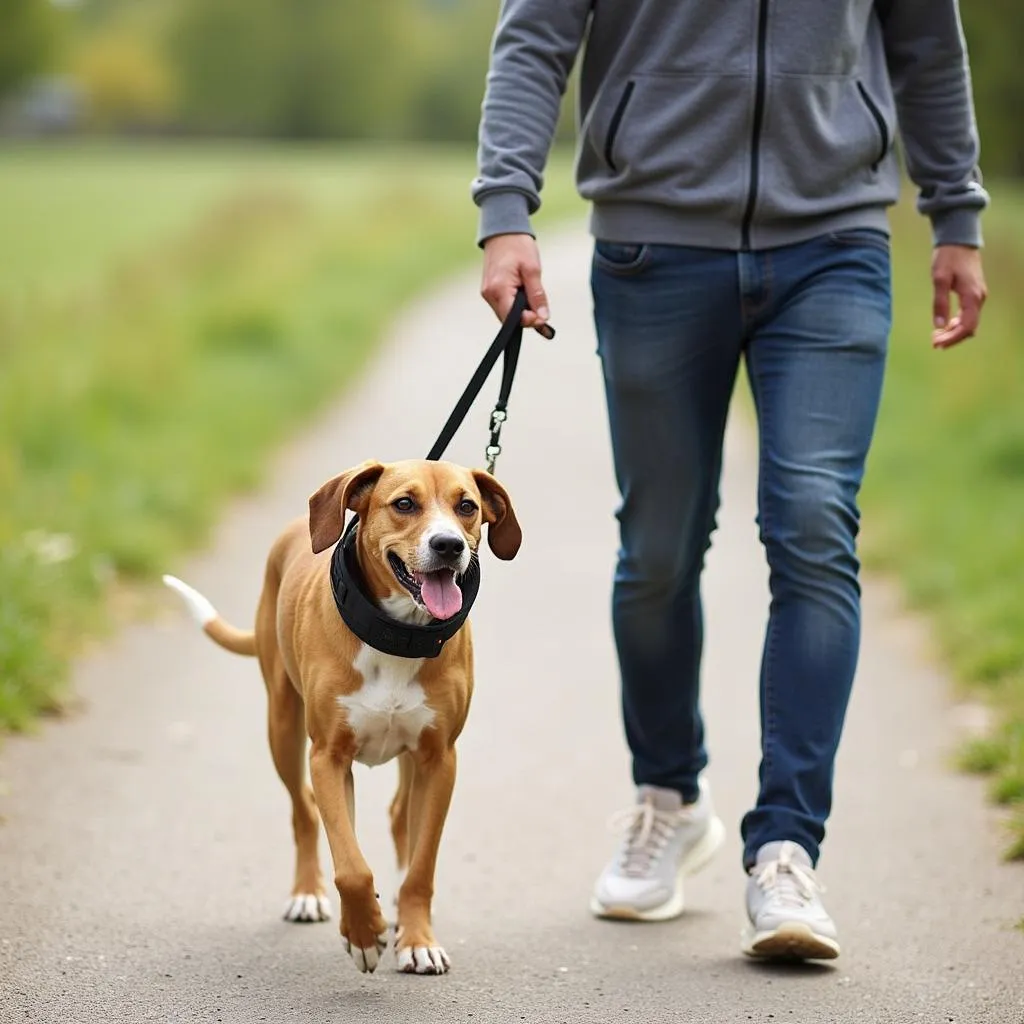 Head collar for pulling dogs