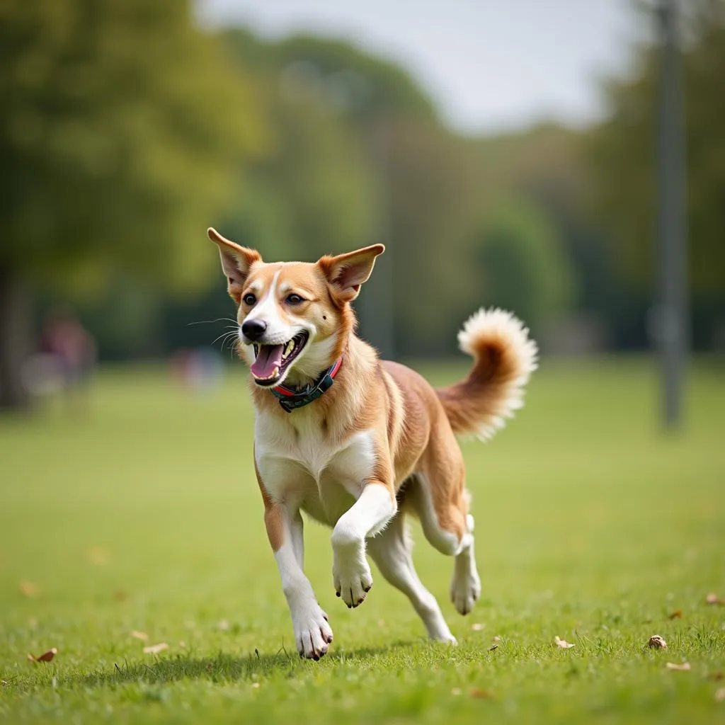 Hero Dog Disc Playing With Dog