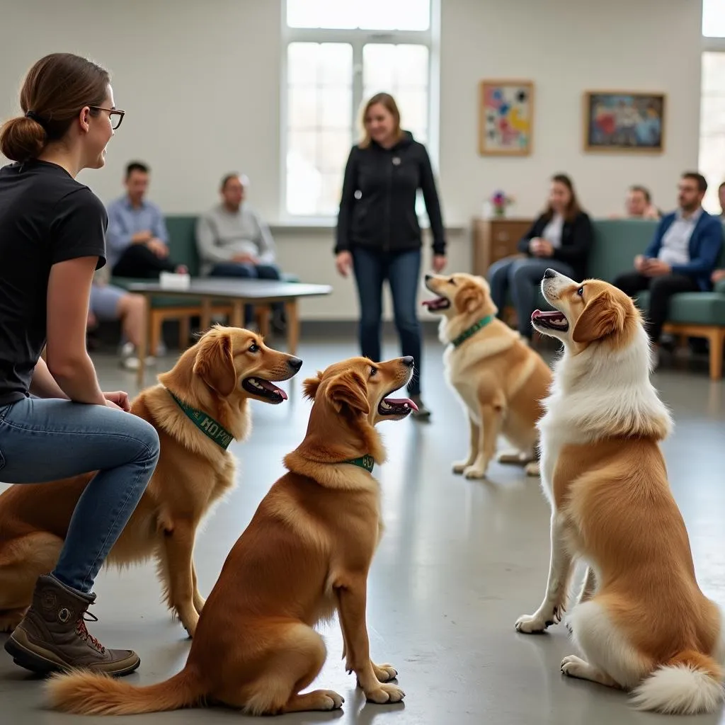 Dog Barking Training Class for Hoa Dogs