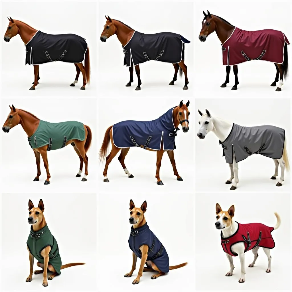 Horse and Dog Coats:  A Variety of Options