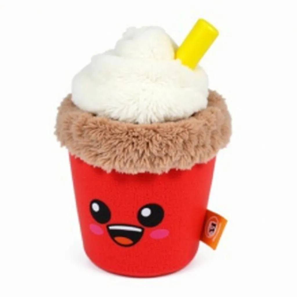 Small Dog Hot Chocolate Dog Toy