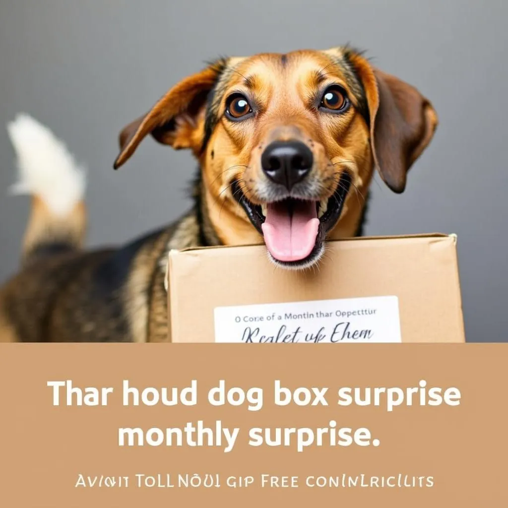 Hound Dog Box Subscription Delivery