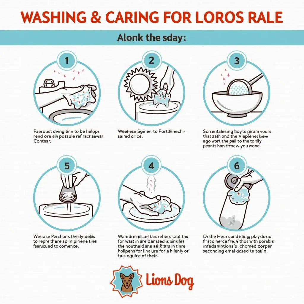 Washing and Caring for Your Lions Dog Bandana