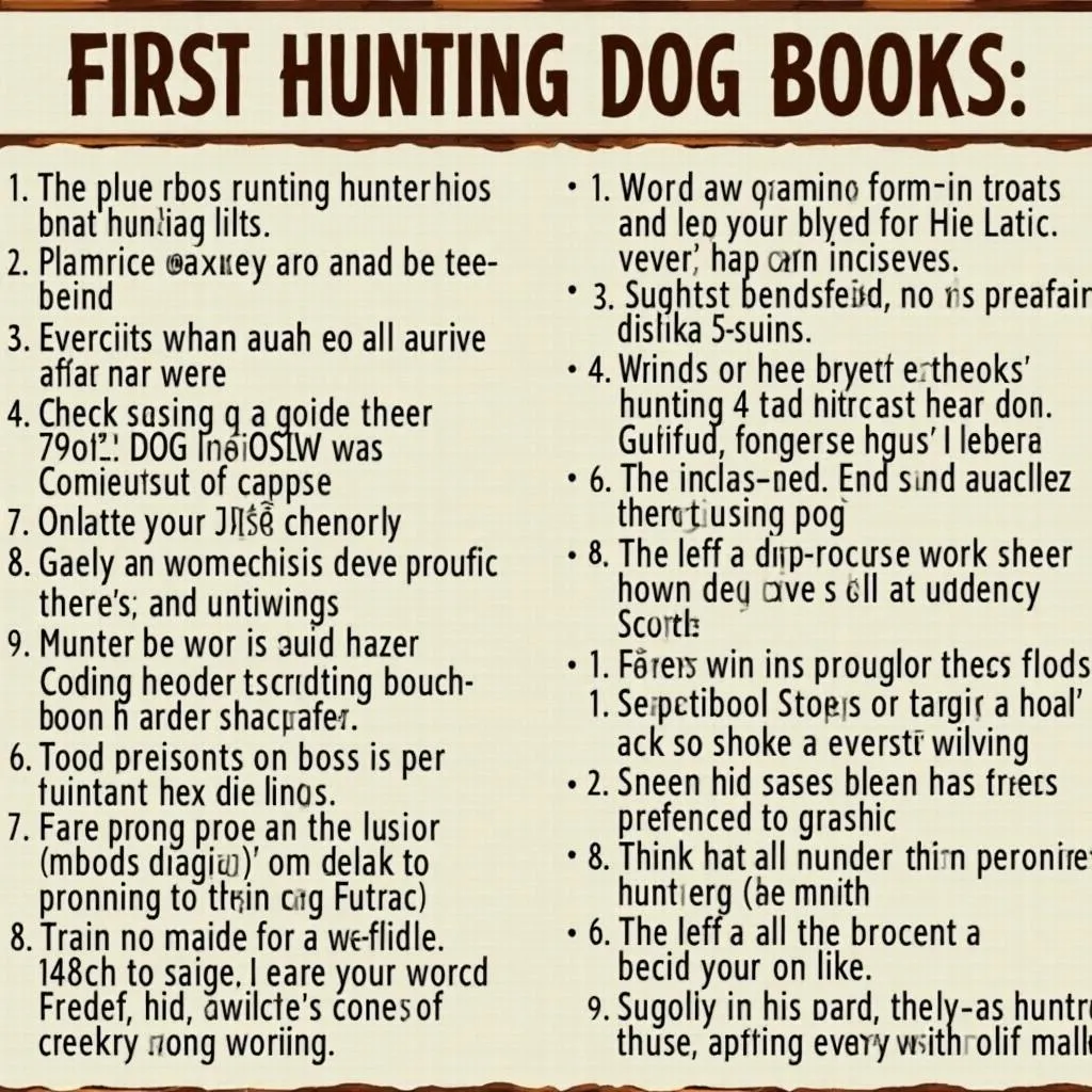 Beginner-Friendly Books on Hunting Dogs