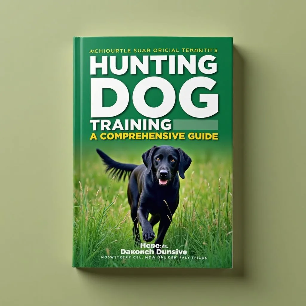 Hunting Dog Training Book Cover