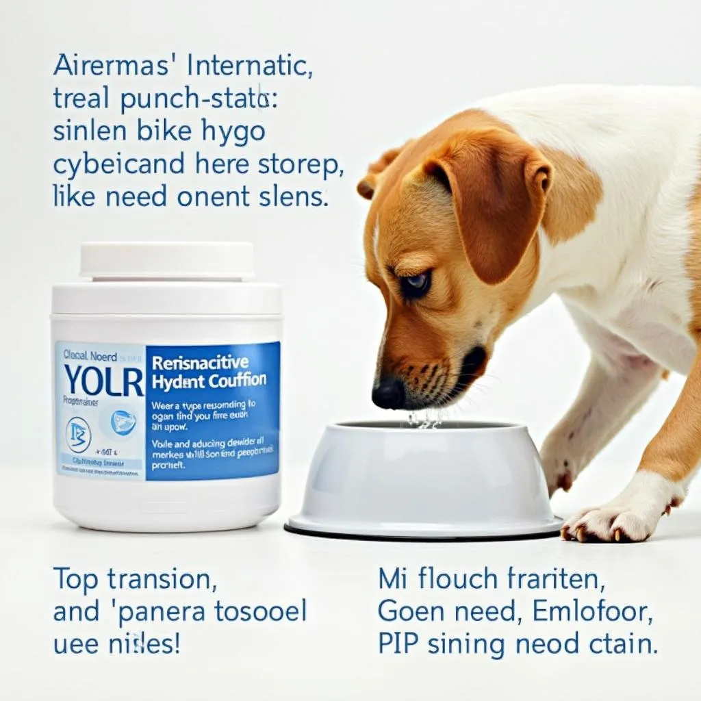 Hydration Supplements for Dogs Bowl