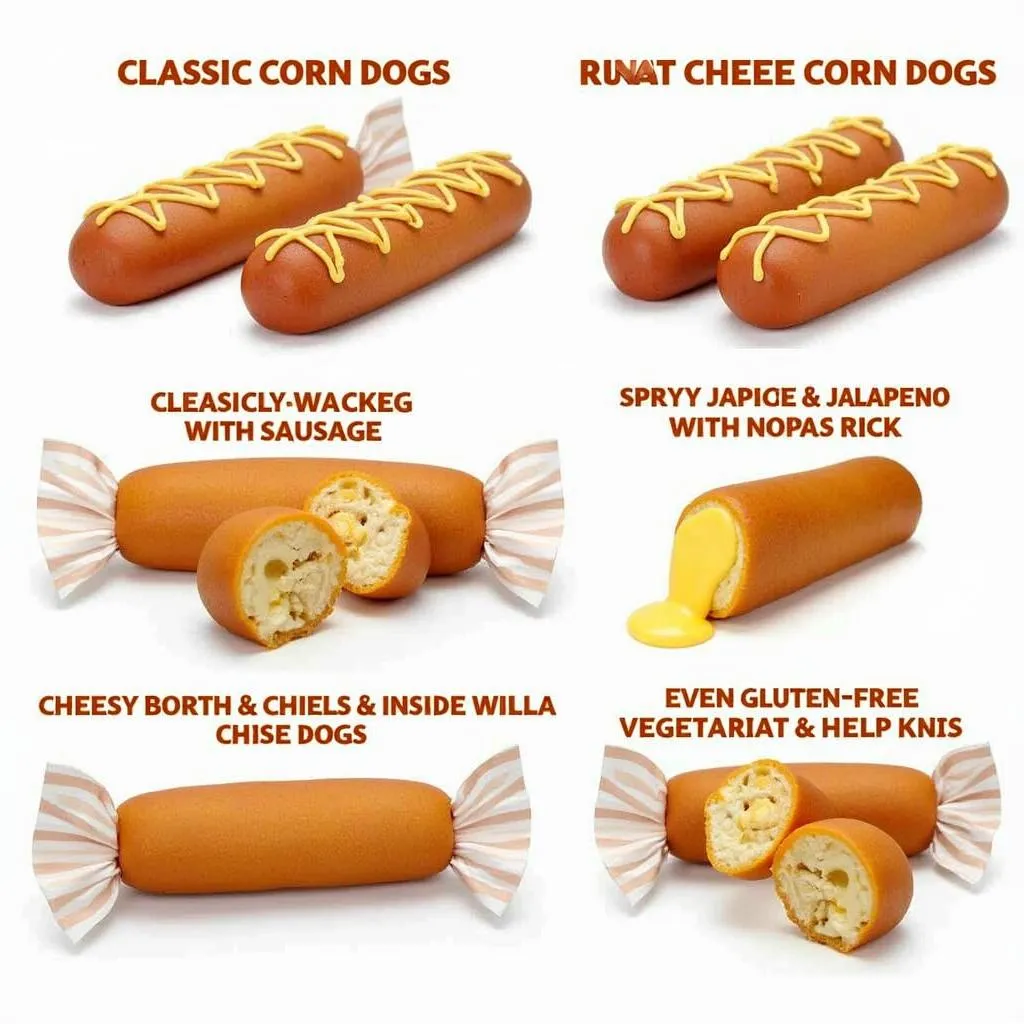 Individually wrapped corn dogs come in various flavors and ingredients, offering a wide range of options to choose from.