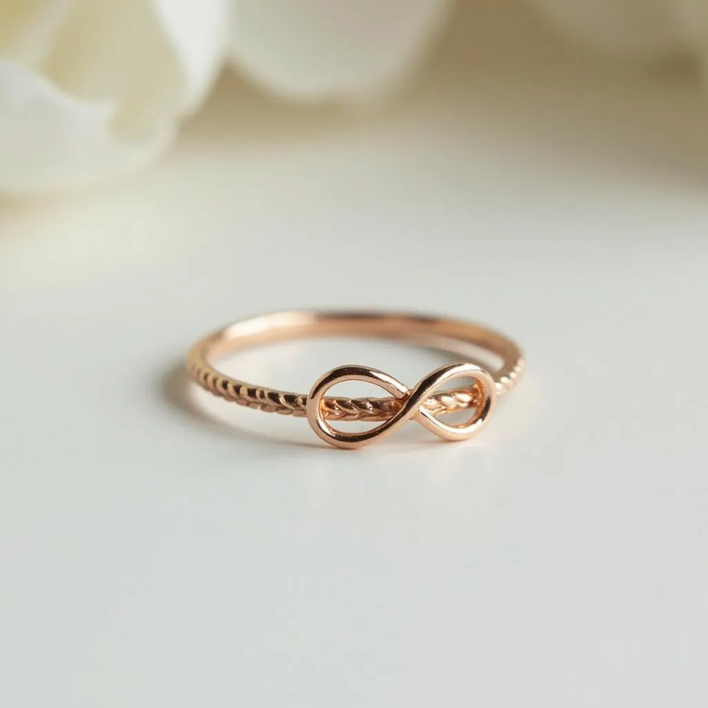 Infinity Dog Mom Ring