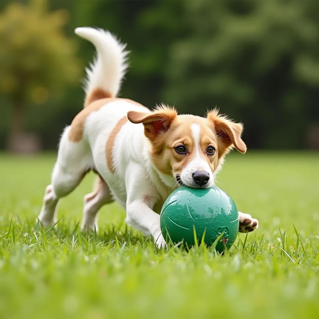 Interactive Dog Gym Ball