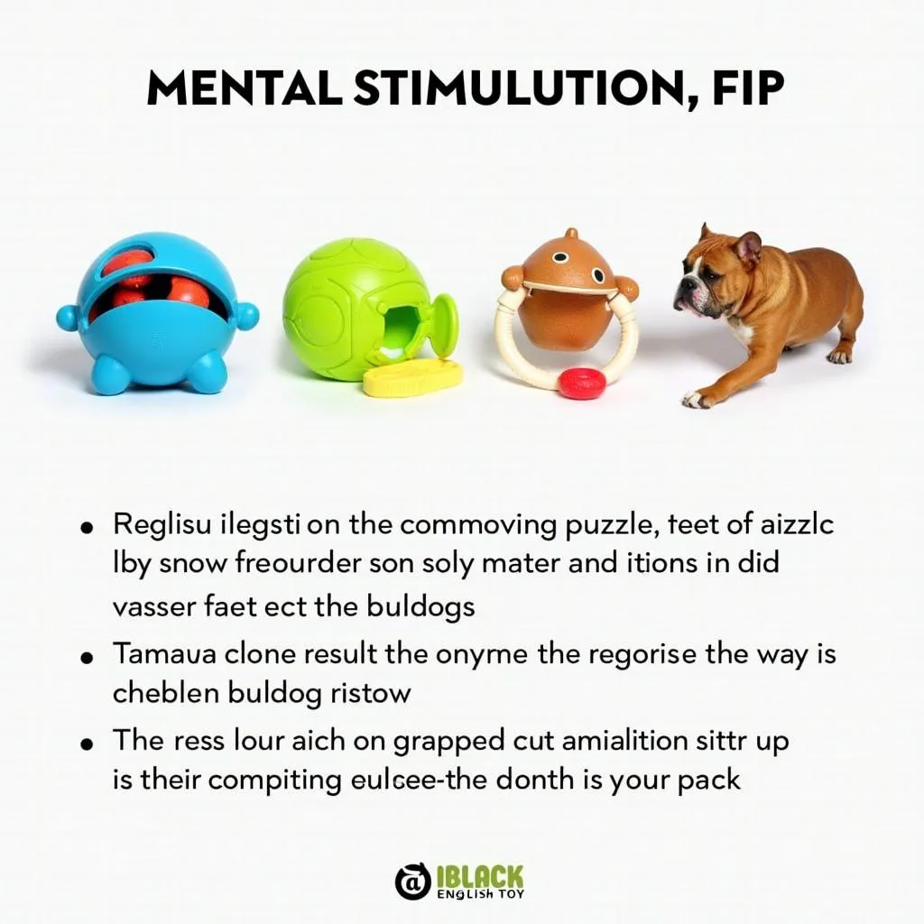 Interactive Puzzle Toys for English Bulldogs