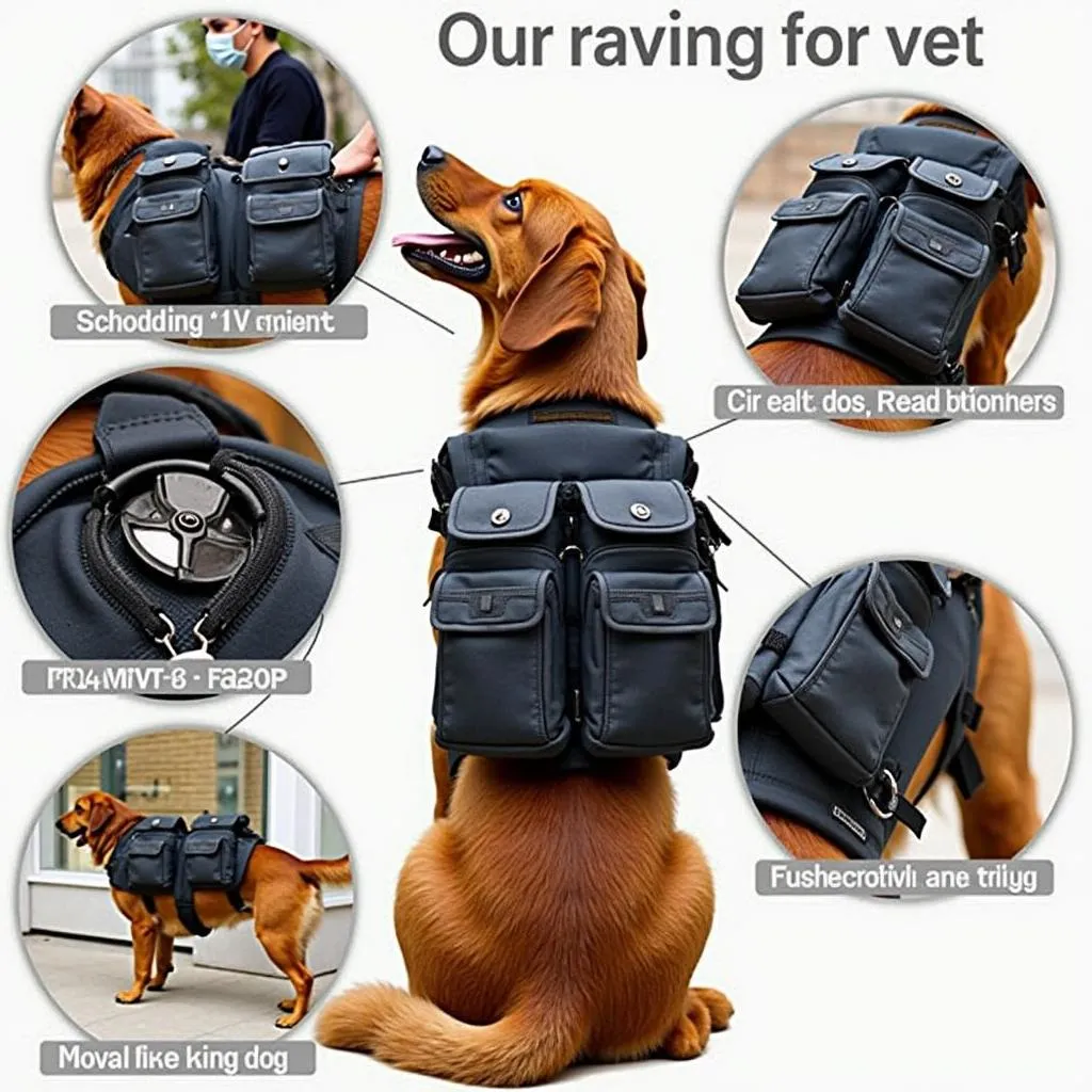 Dog Vest K9 for Enhanced Functionality