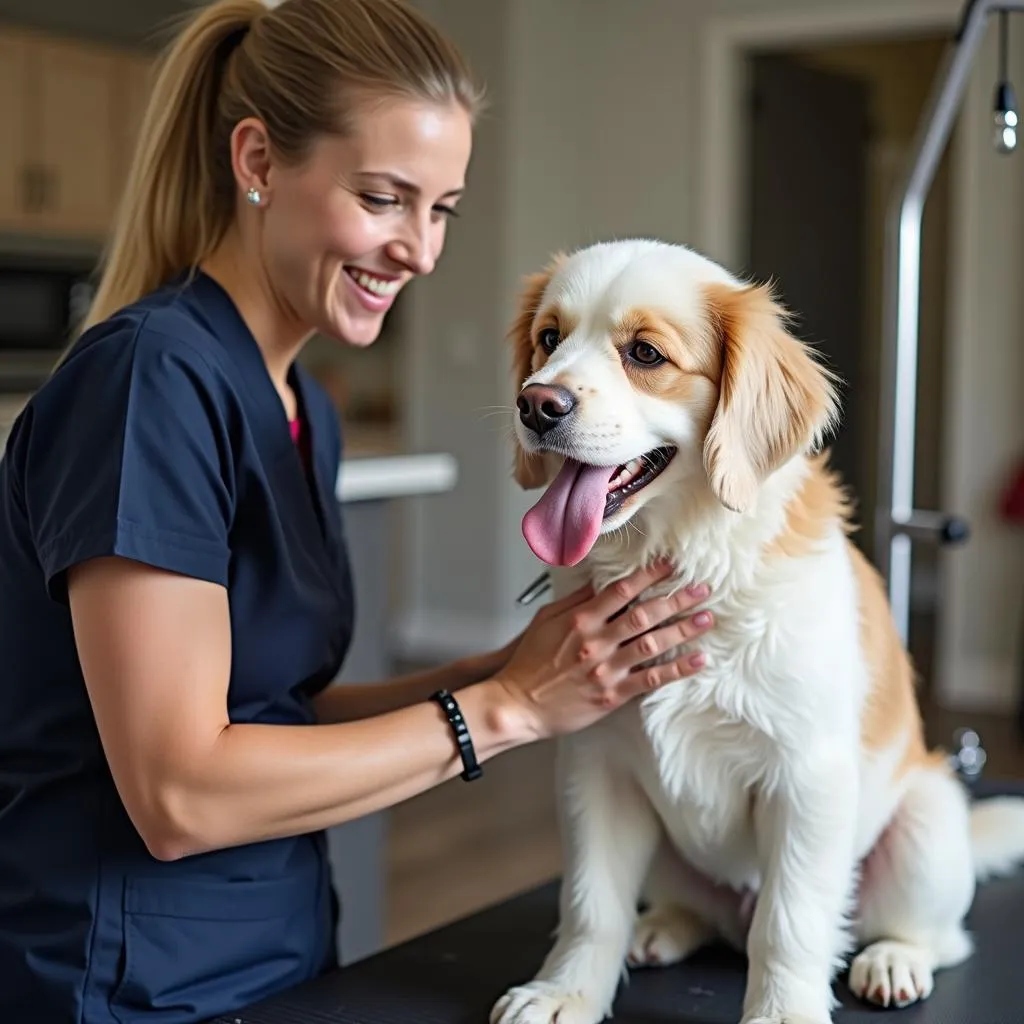 Mobile dog grooming in Katy, Texas