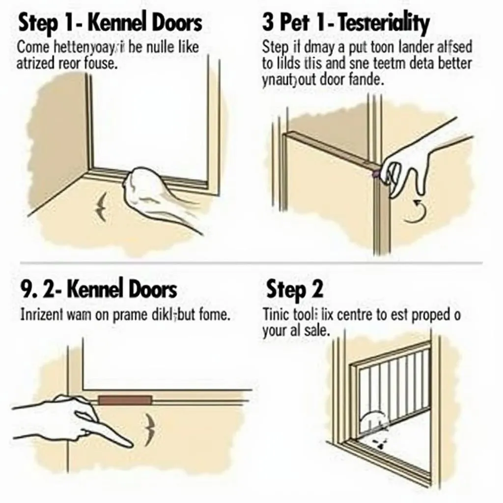 How to Install a Kennel Door