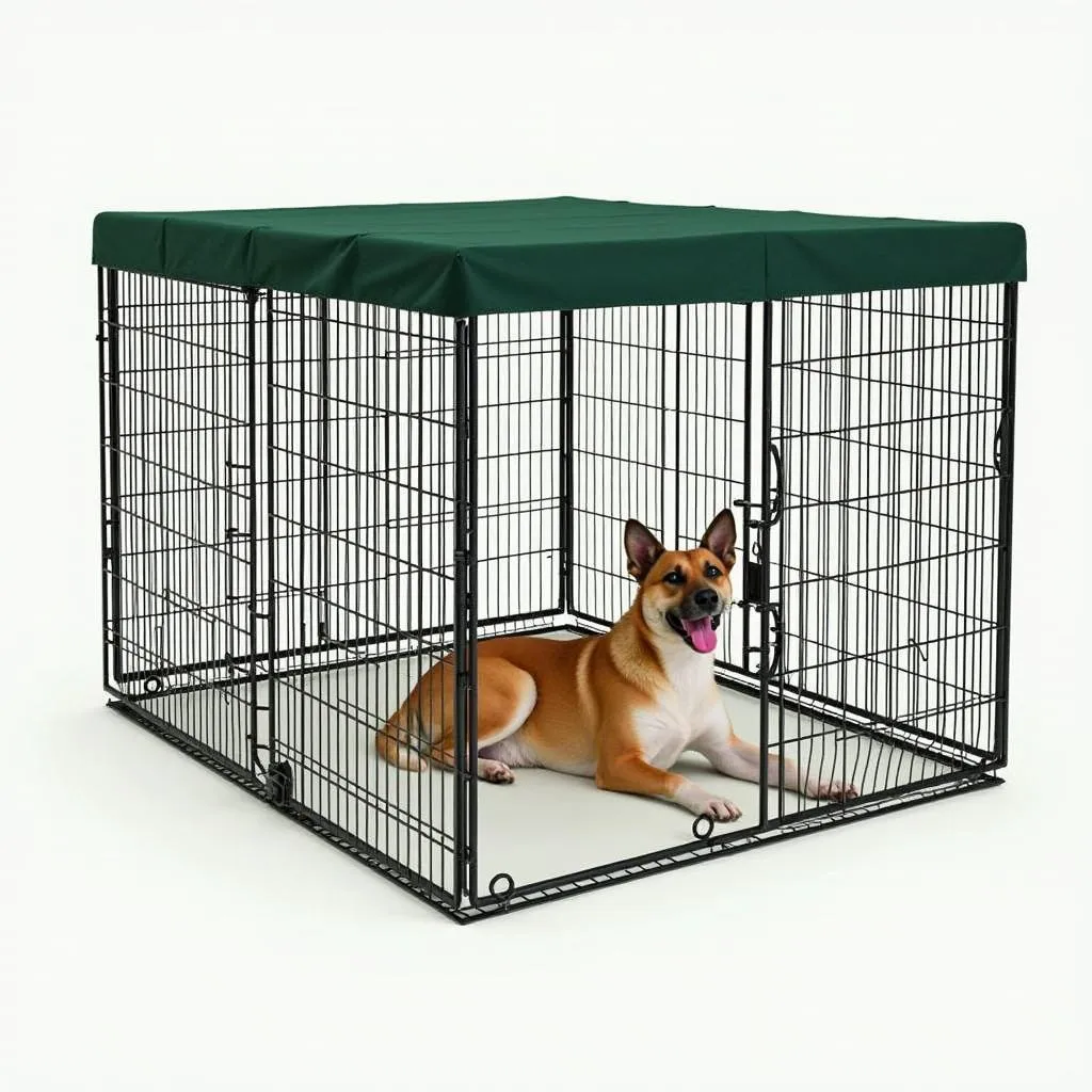 dog-kennel-shade-cover-for-protection-from-sun