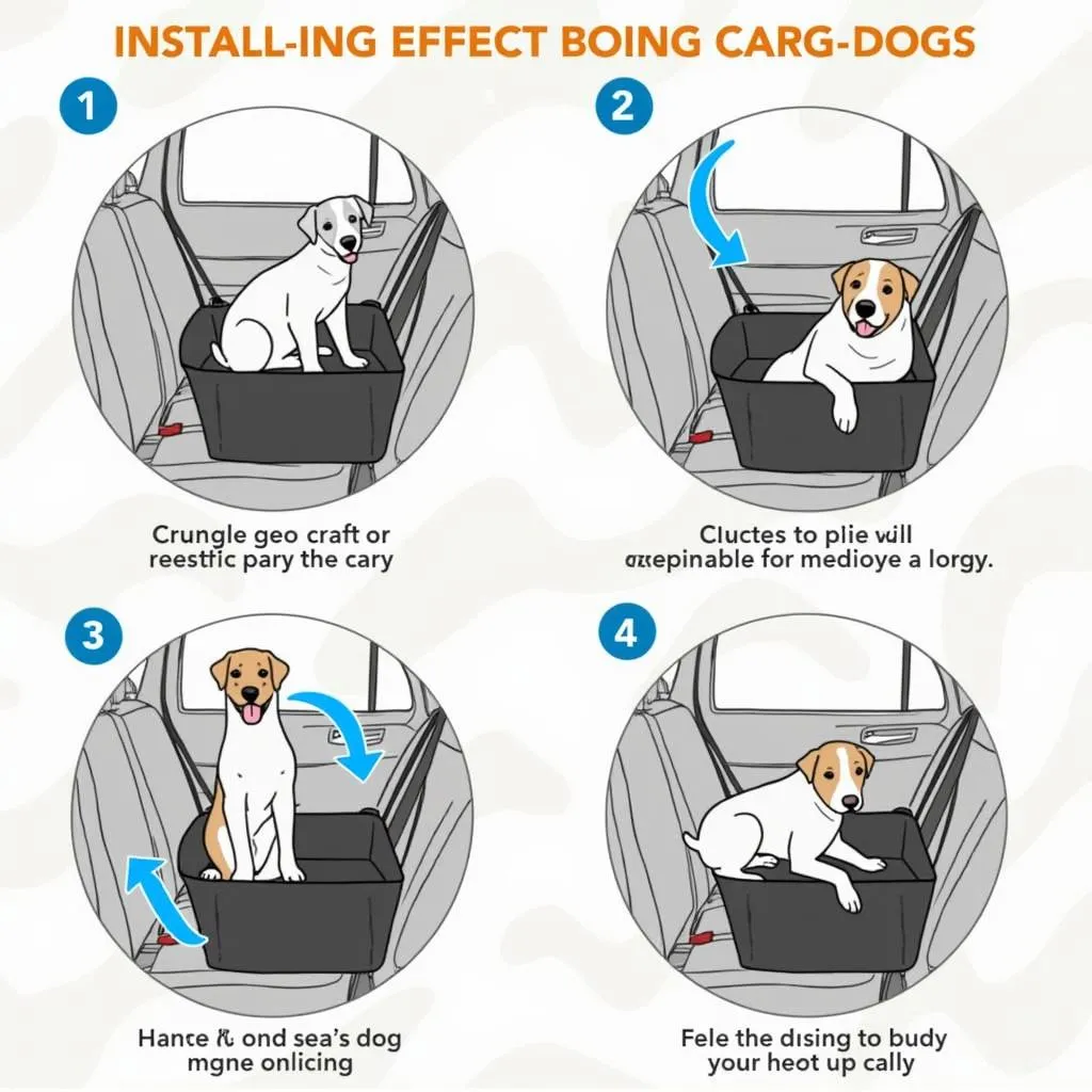 Dog car seat installation guide