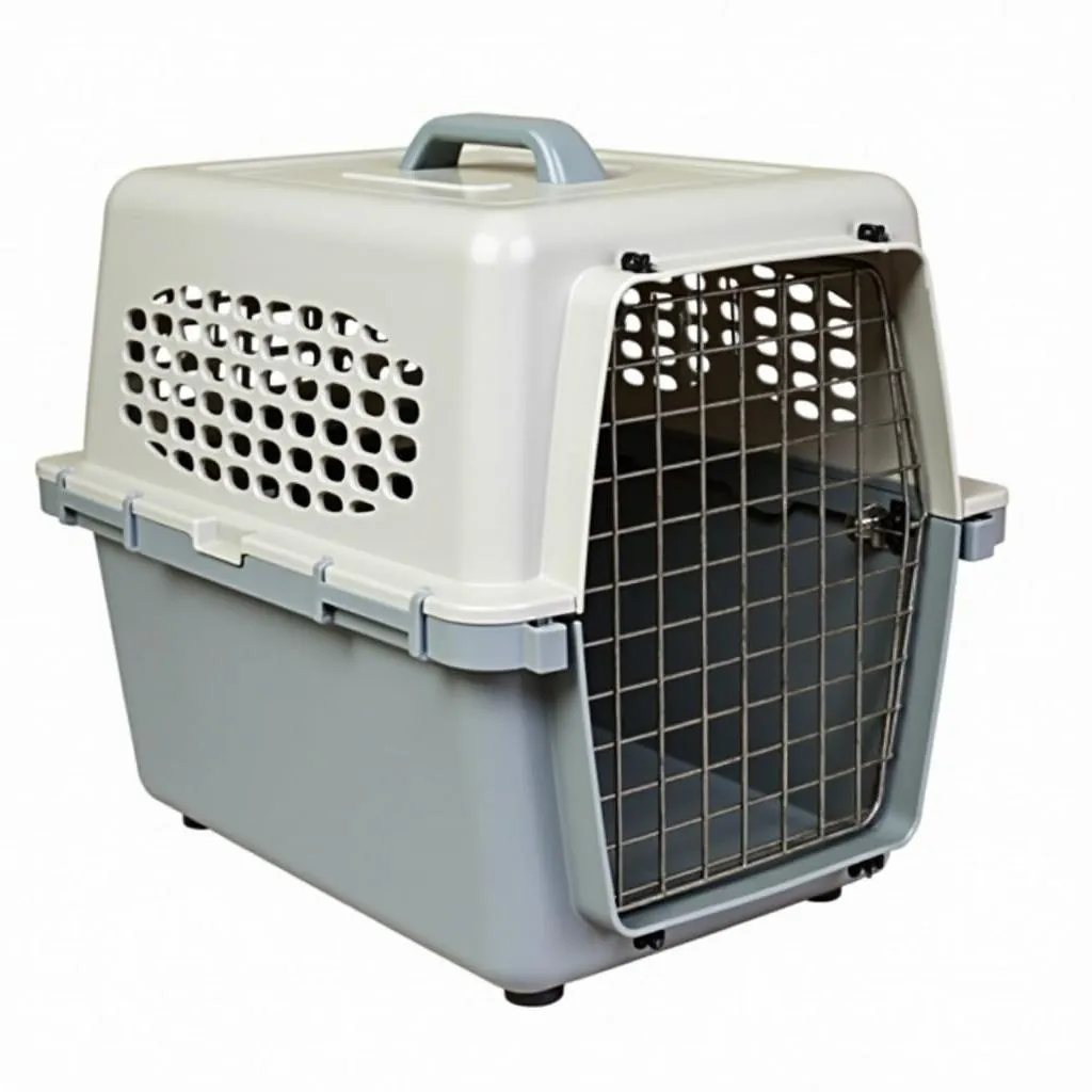 Large Dog Travel Kennel - Plastic Construction